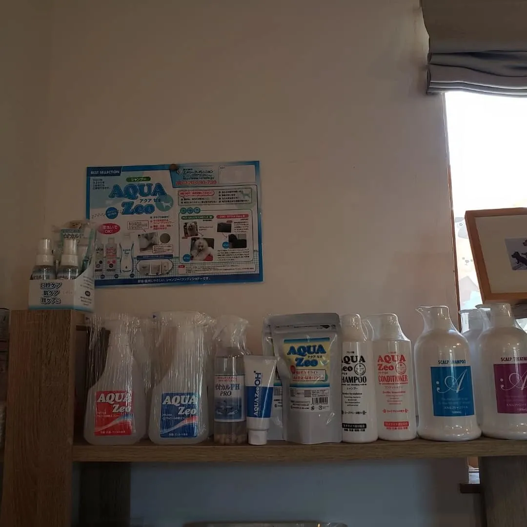 毎月のお手入れにきている愛之助君とイックンとルーク君♥️